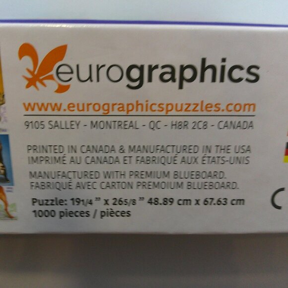 EuroGraphics Yoga Dogs 1000-Piece Jigsaw Puzzle - Picture 10 of 10